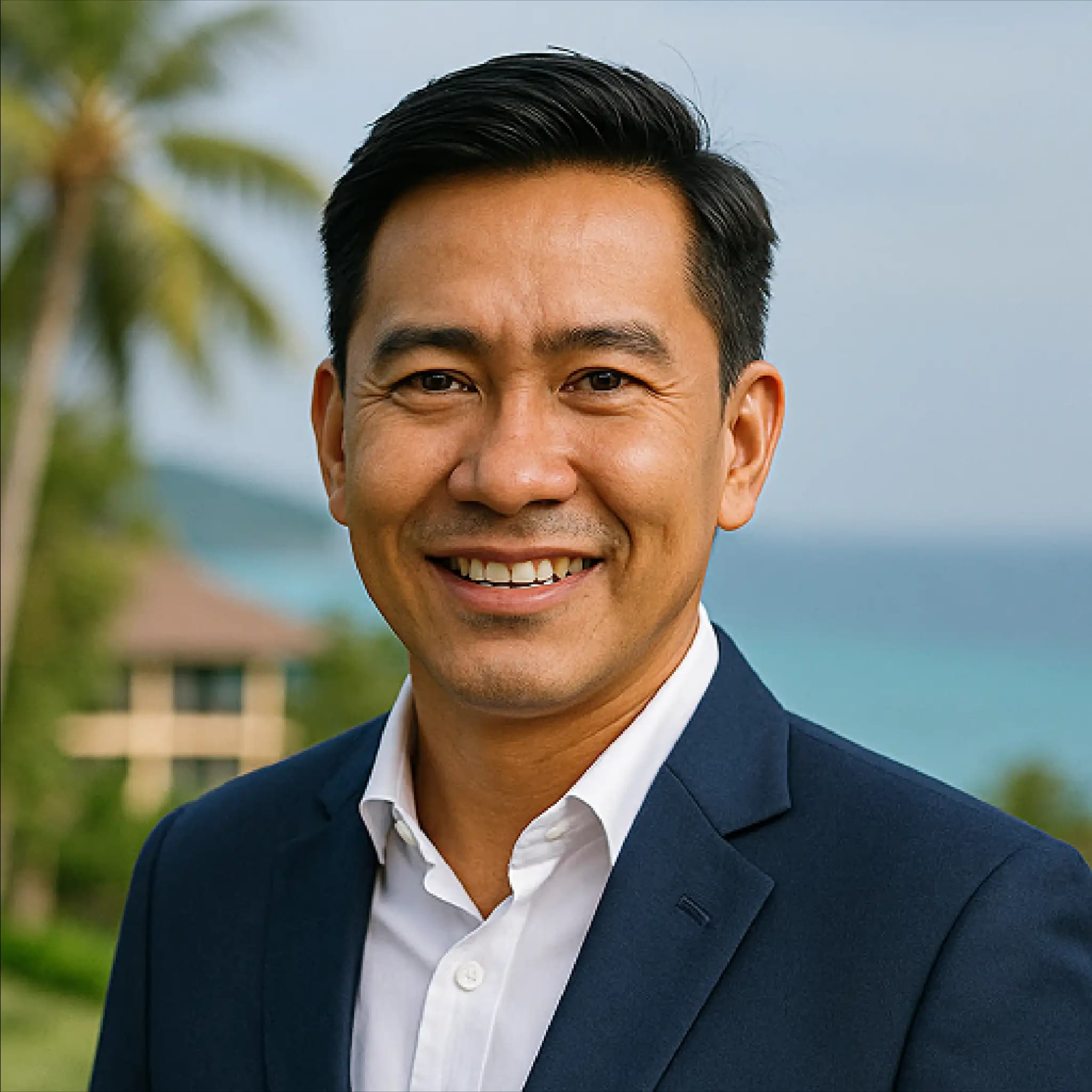 Portrait of Eve Tsk, General Manager at A.Z Sunrise Resort & Fitness Club