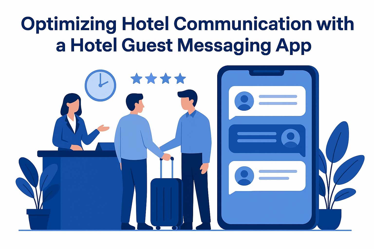 Optimizing Hotel Communication with a Hotel Guest Messaging App