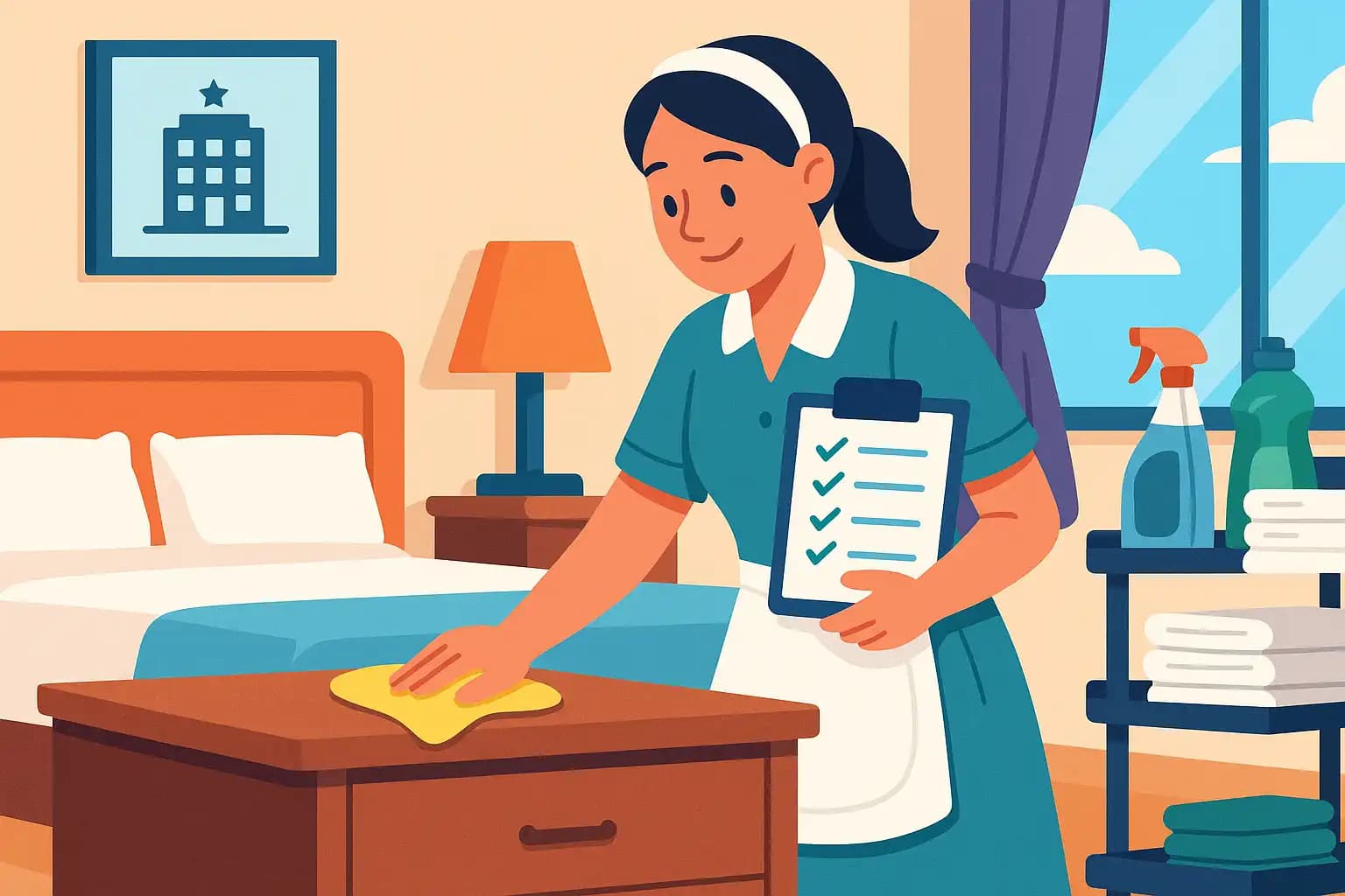 Hotel Housekeeping Checklist: Guide for Spotless Rooms