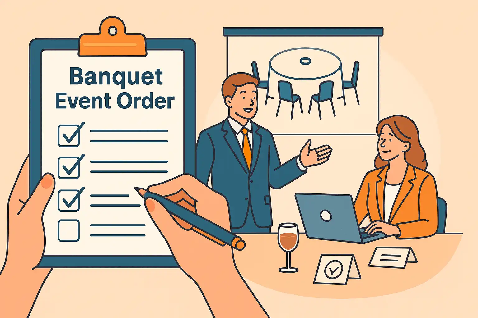 Commande d'événement de banquet (BEO) Hôtel : Guide complet pour les professionnels