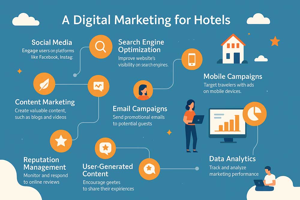 Pourquoi le marketing en ligne est-il essentiel pour les hôtels ?