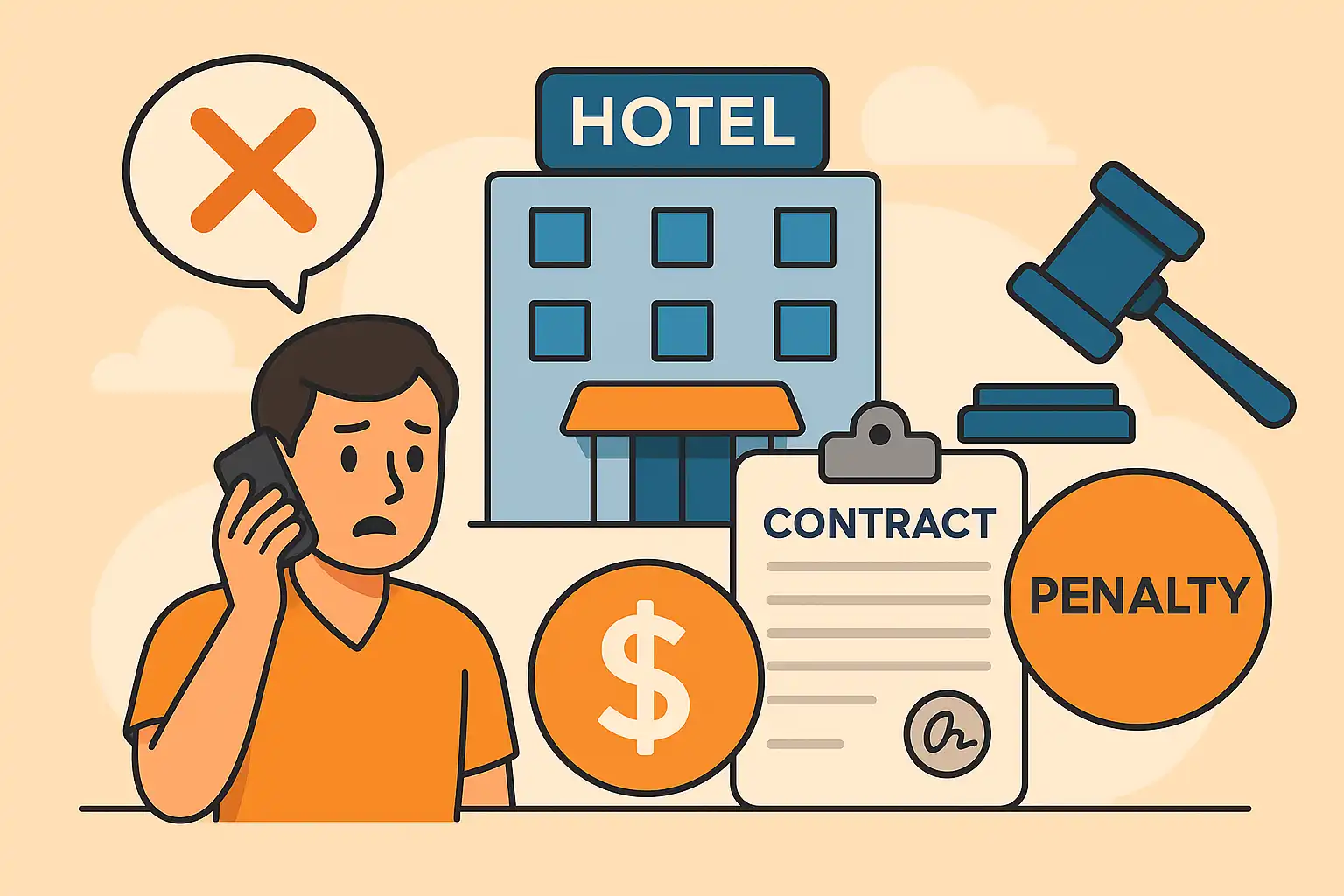 How Hotels Calculate Attrition Penalties