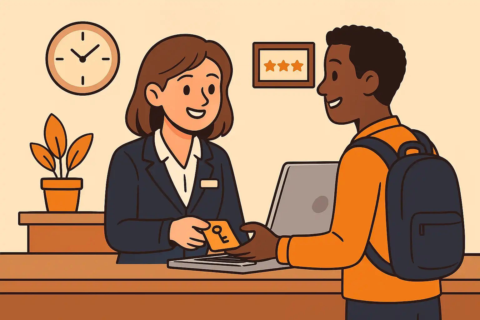 Recepcionista de hotel: Todo sobre el trabajo