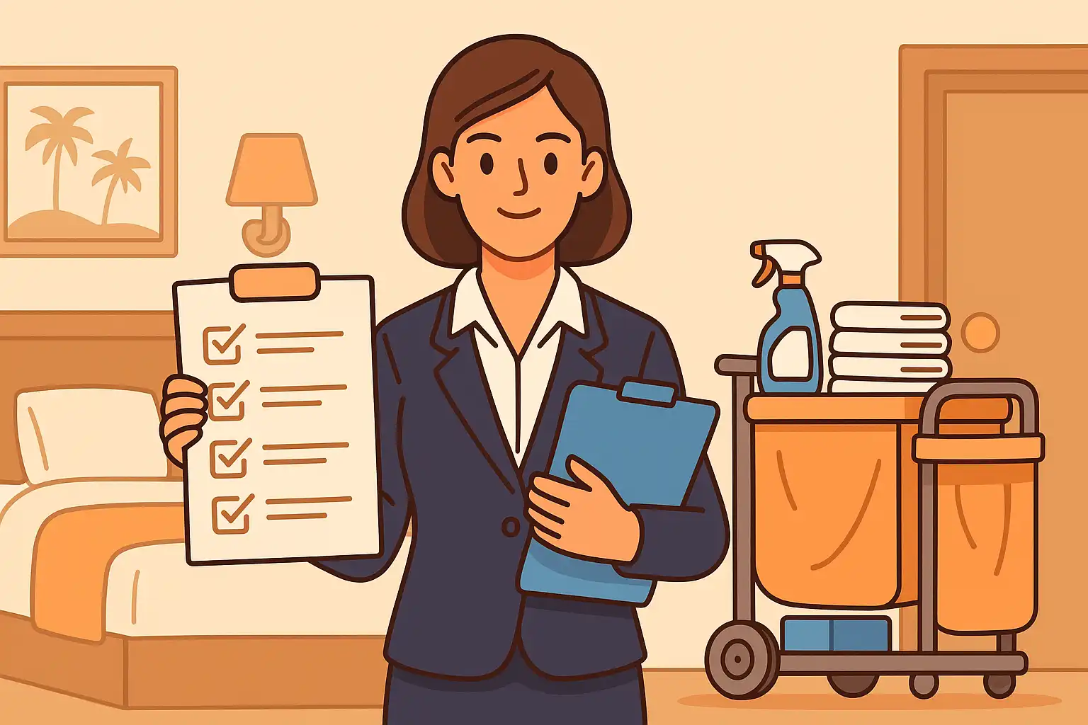 Was ist ein Hotel-Housekeeping-Manager?