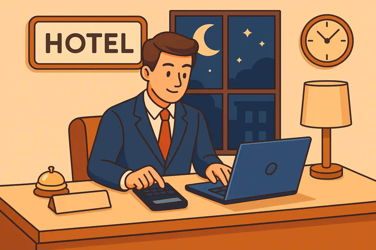 Vérificateur de nuit dans l'hôtellerie : Responsabilités, compétences, salaire et évolution de carrière