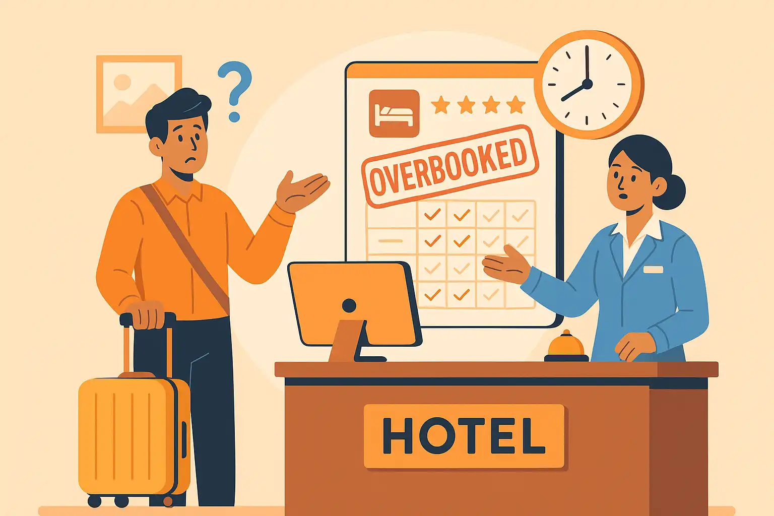 Was ist Hotel-Überbuchung?