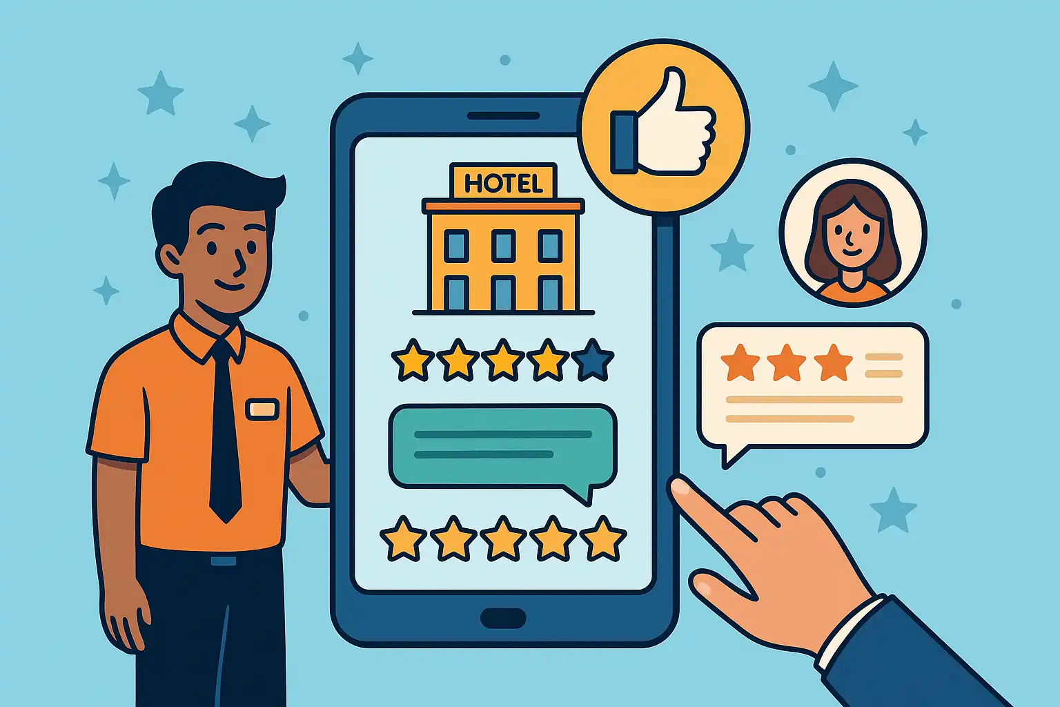 Gestion des commentaires des hôtels : Construire une solide réputation en ligne