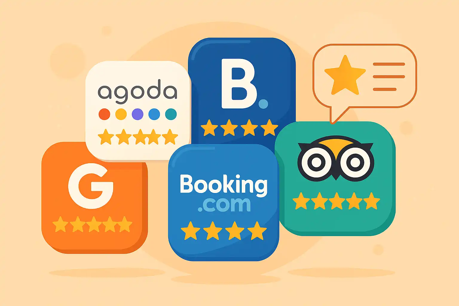 Kayak und Skyscanner Hotelbewertungen