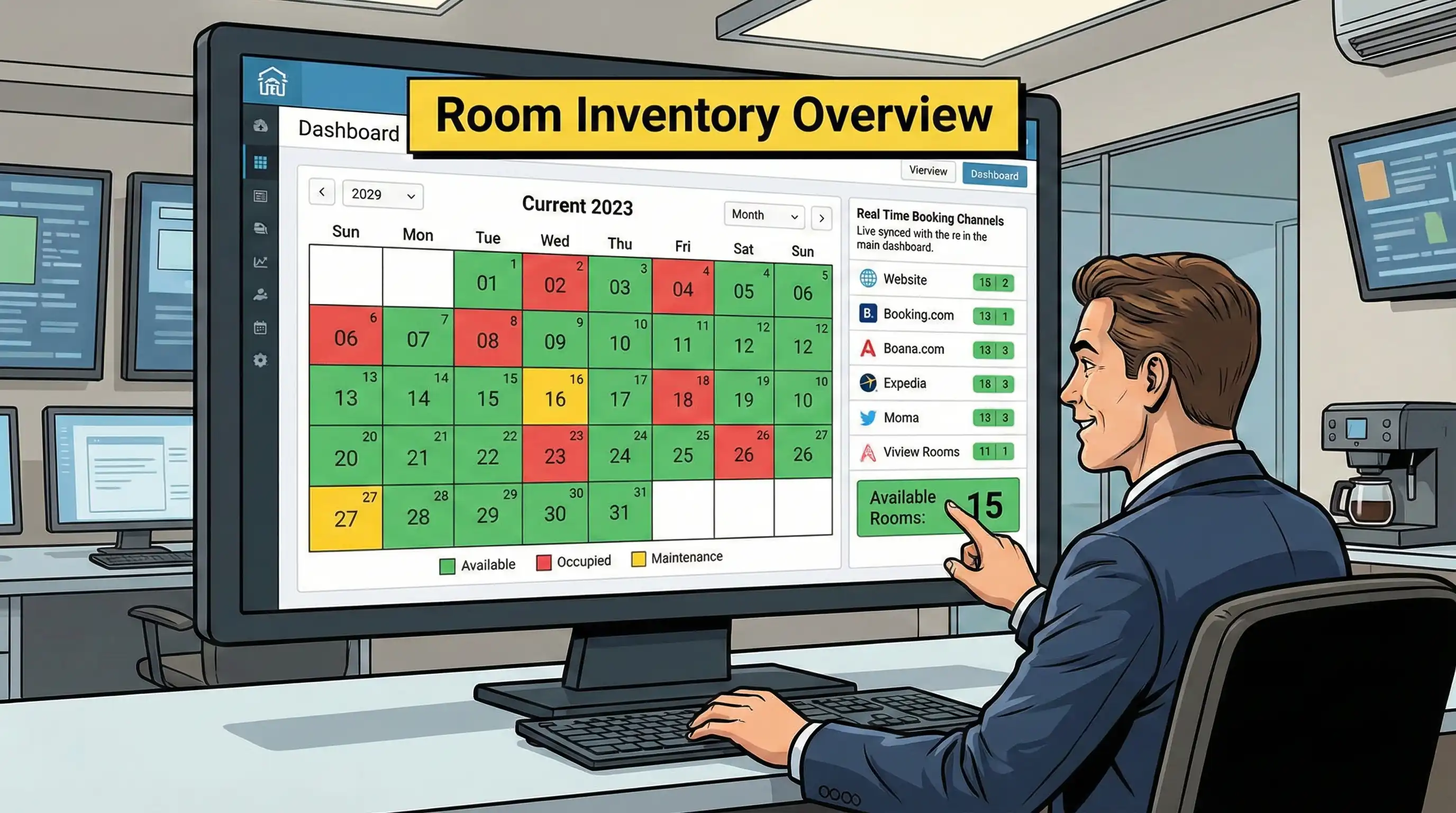 Room Inventory and Amenity Management