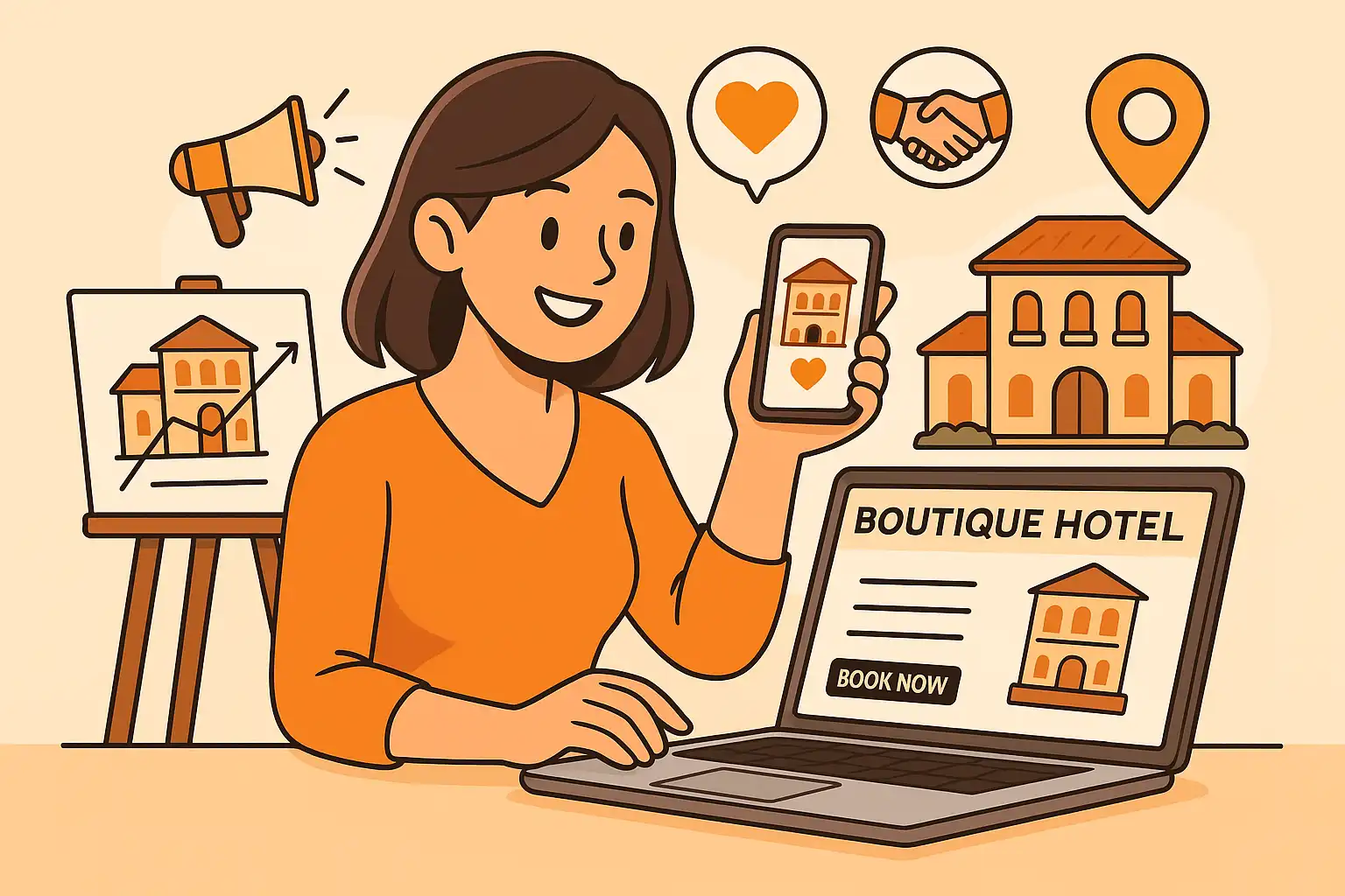 Creare l’identità di marca del tuo hotel boutique